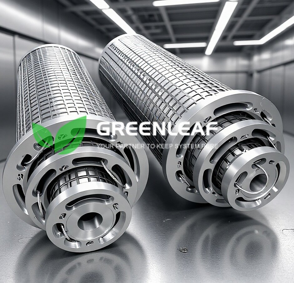 Multi-mantle element concentric circle multi-layer filter element