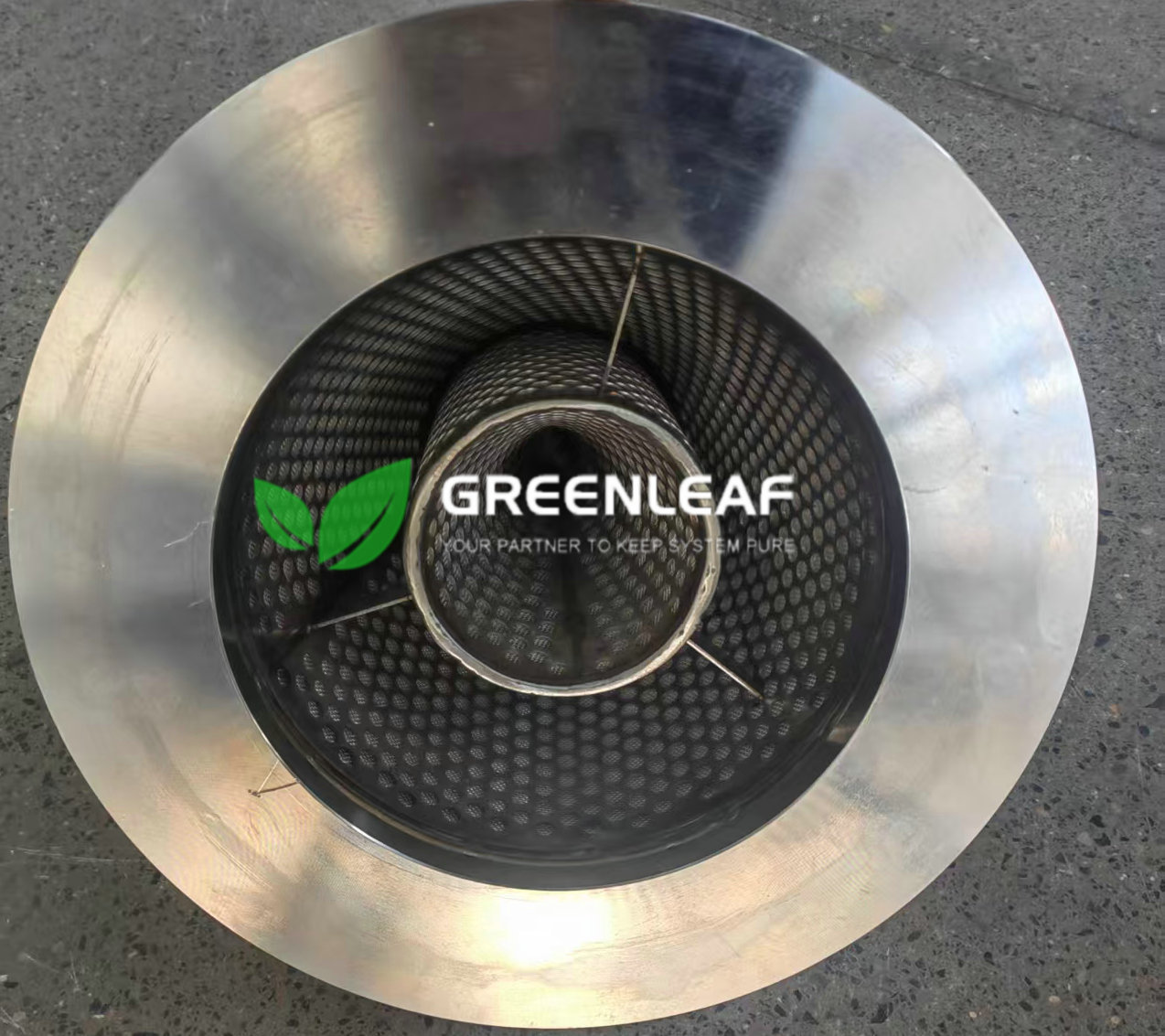 Conical stainless steel mesh filter cartridge with factory price