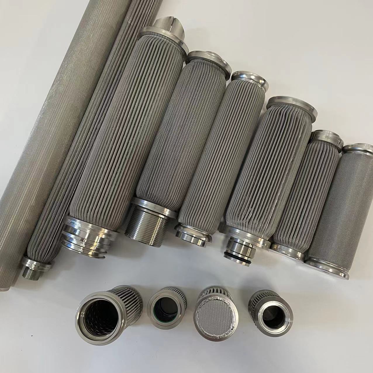 316L Stainless Steel Sintered Pleated Filter Cartridge 316L Stainless Steel Sintered Pleated Filter Cartridge